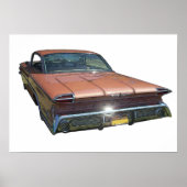 60 Poster Uitzicht achterzijde Oldsmobile (Voorkant)
