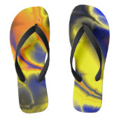 60 Psychedelic Fractal Teenslippers (Voetbed)
