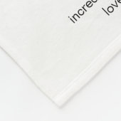 60 redenen waarom we van je houden 60ste verjaarda fleece deken (Hoek)