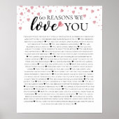 60 redenen waarom we van je houden op de 40e verja poster (Voorkant)