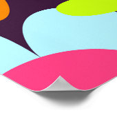 60 Retro Country Floral Daisy Field Poster (Hoek)