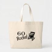 60 Rocks (Rocker) Grote Tote Bag (Voorkant)