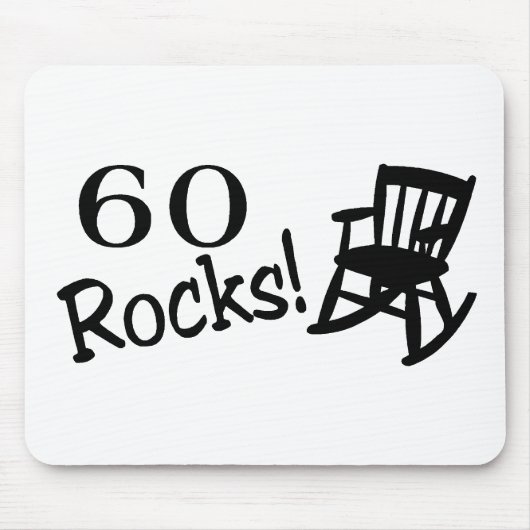 60 Rocks (Rocker) Muismat (Voorkant)
