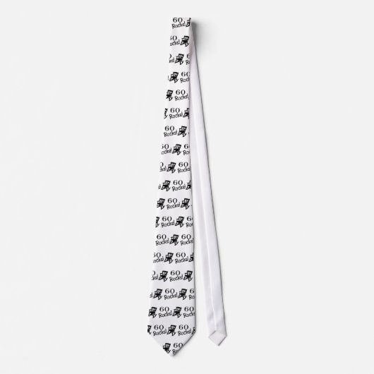 60 Rocks (Rocker) Stropdas (Voorkant)