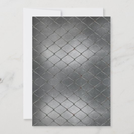 60 Rocks Rockstar gitaar 60e verjaardag uitnodigin Kaart (Achterkant)