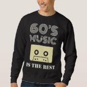 60 s Music Is The Best Trui (Voorkant)