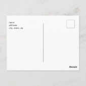 60 & Sensationele LIghts Birthday Party Invitation Briefkaart (Achterkant)