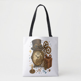 60 & Tijdloos – Steampunk Celebration Tote Bag