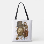 60 & Tijdloos – Steampunk Celebration Tote Bag (Achterkant)
