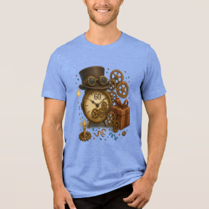 60 & Tijdloos – Steampunk Celebration Tri-Blend Shirt