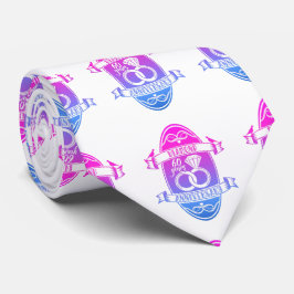 60 traditionele diamanten 60e trouwdag stropdas