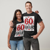 60 & Verbluffend T-shirt (Unisex)