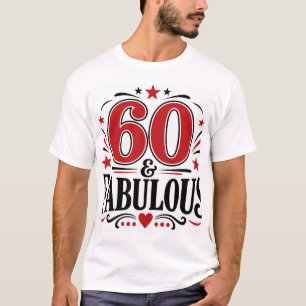 60 & Verbluffend T-shirt
