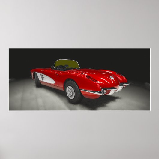 60-VettePoster Poster (Voorkant)