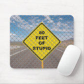 60 voet stootkussen muismat (Met muis)