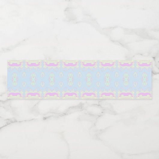 60 WATERFLES ETIKET (Enkel label)