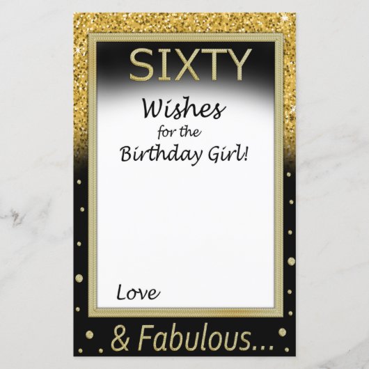 60 wensen voor het verjaardagsmeisje (Voorkant)