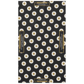 60 "X104" Trade Show Tafelkleed Logo Goud en Zwart (Voorkant)