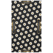 60 "X104" Trade Show Tafelkleed Logo Goud en Zwart (Voorkant)