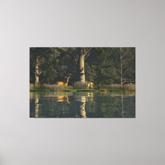 60"x40" Canvas Kunst met "Geschrokken" afbeelding (Voorkant)