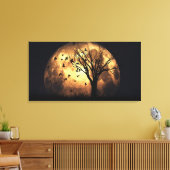 60 "x40" Canvas kunst w' "Harvest Moon" afbeelding (Insitu (Woonkamer))