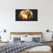 60 "x40" Canvas kunst w' "Harvest Moon" afbeelding (Insitu (Slaapkamer))