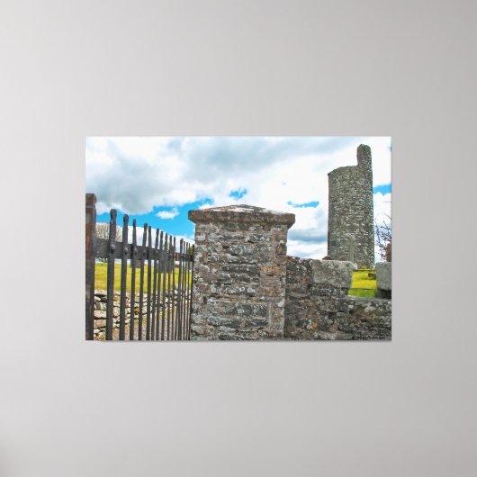 60" x40" Canvasprint Old Kilcullen, Kildare Canvas Afdruk (Voorkant)