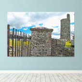 60" x40" Canvasprint Old Kilcullen, Kildare Canvas Afdruk (Insitu (Houten vloer))