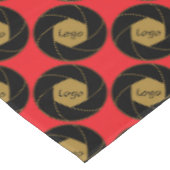 60"x84" Beurztafelkleed Goud Wit Tafelkleed (Gekanteld)