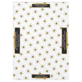 60 "X84" Trade Show tafelkleed Logo Gold White (Voorkant)