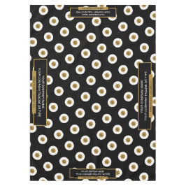 60 "X84" Trade Show Tafelkleed Logo Goud en Zwart