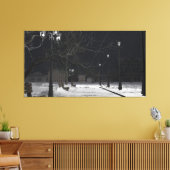 60" x 40" Canvas Art met "City Park" afbeelding Afdruk (Insitu (Woonkamer))