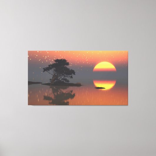 60" x 40" Canvas Art with "Dayspring" image Afdruk (Voorkant)