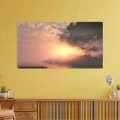 60" x 40" Canvas Art with "Misty" image (Insitu (Woonkamer))