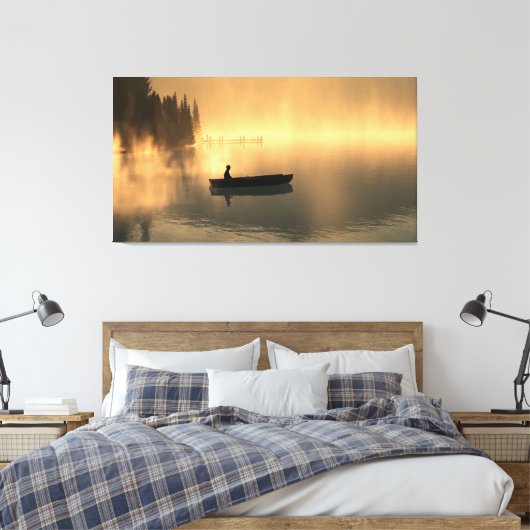 60" x 40" Canvas Art with "Quiet Time" image (Insitu (Slaapkamer))