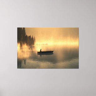 60" x 40" Canvas met "Quiet Time"-afbeelding Afdruk