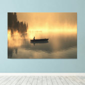 60" x 40" Canvas w' "Quiet Time" Image Afdruk (Insitu (Houten vloer))