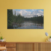 60 x 40 inch canvas poster met afbeelding "Boreal  (Insitu (Woonkamer))