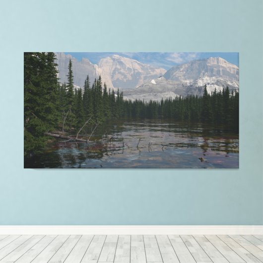 60 x 40 inch canvas poster met afbeelding "Boreal  (Insitu (Houten vloer))