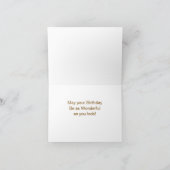 60 year old Birthday Card Bedankkaart (Binnen)