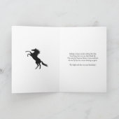 60 years old birthday card with spirit horse kaart (Binnen)