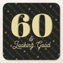 60 & Ziet er goed uit Gouden Verjaardag