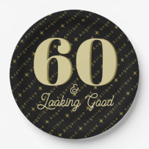 60 & Ziet er goed uit Verjaardag
