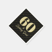 60 & Ziet er goed uit Verjaardag Servet (Hoek)