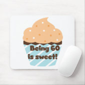 60 zijn is zoete T-shirts en cadeautjes Muismat (Met muis)