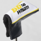 60 zo wat Positief Citaat 60e verjaardag Golfheadcover (3/4 voorkant)