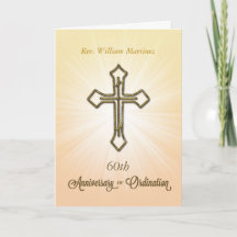 60e aangepaste naam, jaar, priesterwijding jubileu