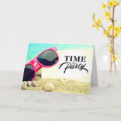 **60e** BEACHY WENSEN VOOR U!!! VERJAARDAG KAART (Gele Bloem)