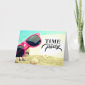 **60e** BEACHY WENSEN VOOR U!!! VERJAARDAG KAART (Voorkant)