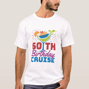 60e 'Birthday' cruise Cruising 60 jaar oud T-shirt